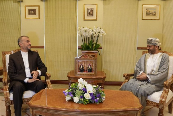 عبداللهيان يلتقي نظيره العماني في مسقط