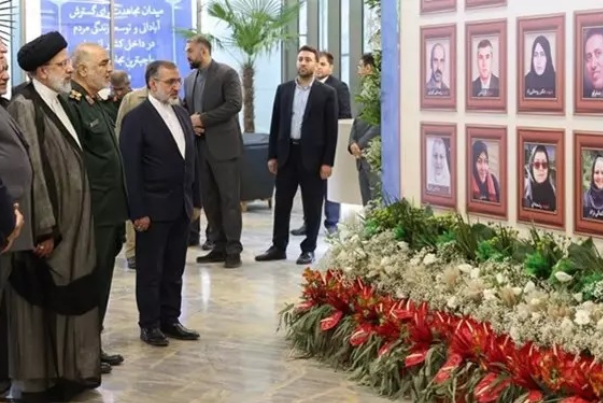 السيد رئيسي يفتتح مستشفى "غدير" الضخم