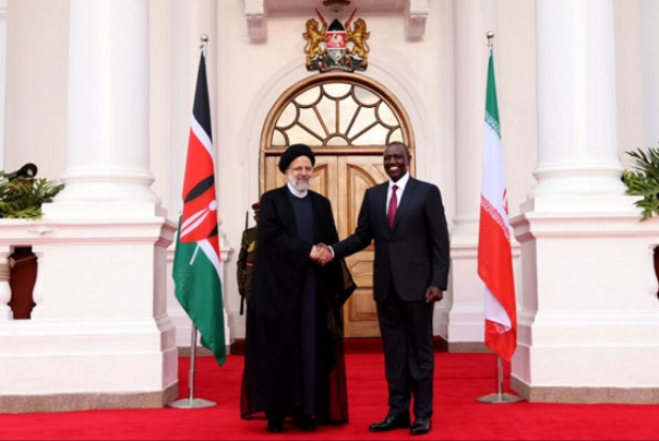 رئيس الجمهورية يدعو لرفع مستوى العلاقات الاقتصادية مع كينيا الى 10 اضعاف