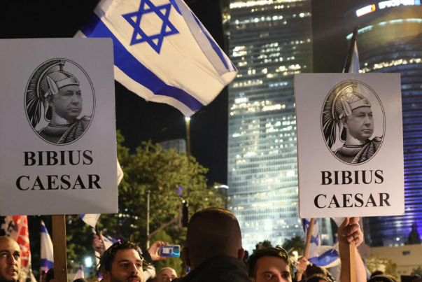 مظاهرات حاشدة ضد حكومة نتنياهو في تل أبيب