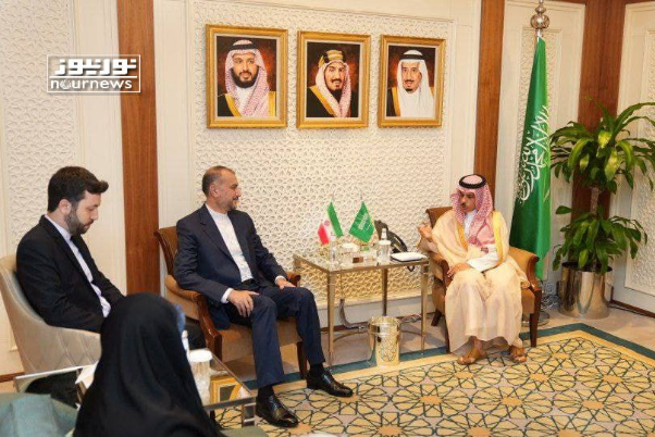 Министр иностранных дел Амир Абдоллахиян встретился с саудовским коллегой в Эр-Рияде