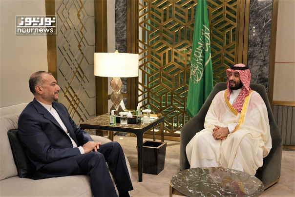 Amir-Abdollahian met with Mohammad bin Salman in Jeddah this morning