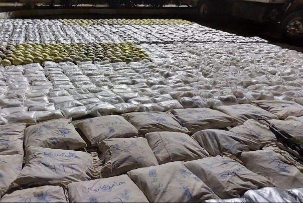 ضبط طن و600 كغ من المخدرات في سيستان وبلوشستان