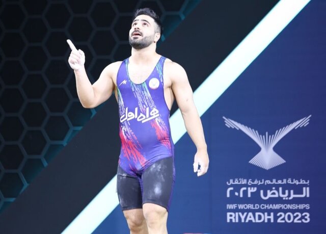 Mostafa Javadi shines at 2023 World Weightlifting Championships