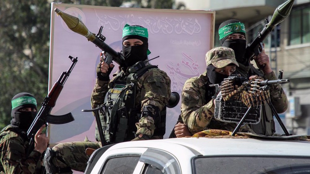 Palestinian resistance groups stage large-scale Mighty Pillar 4 drills