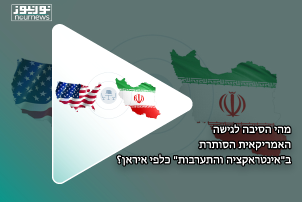 מהי הסיבה הגישה האמריקאית סותרת ב"אינטראקציה והתערבות" כלפי איראן?
