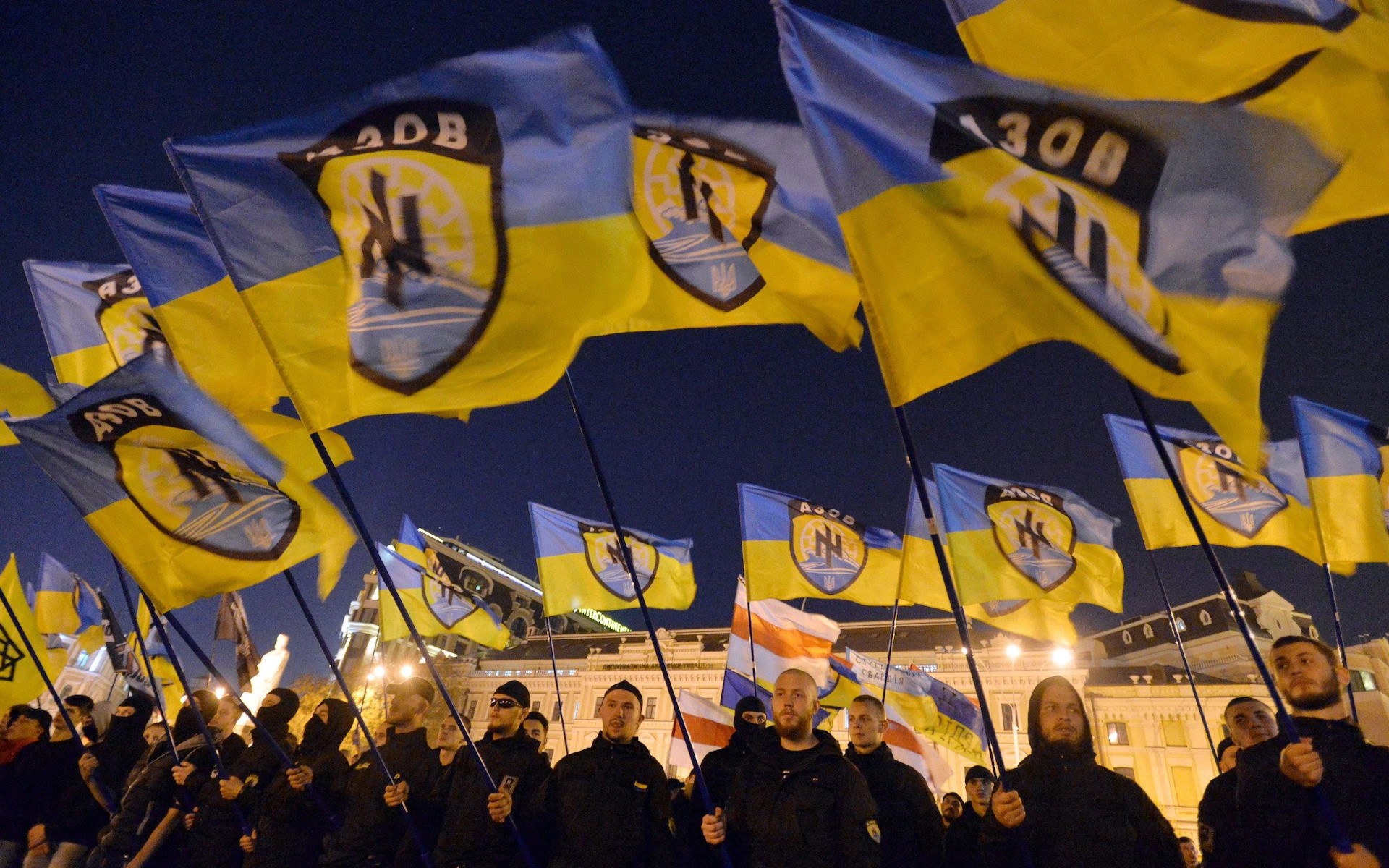 Glory to Ukraine, glory to the Nazis