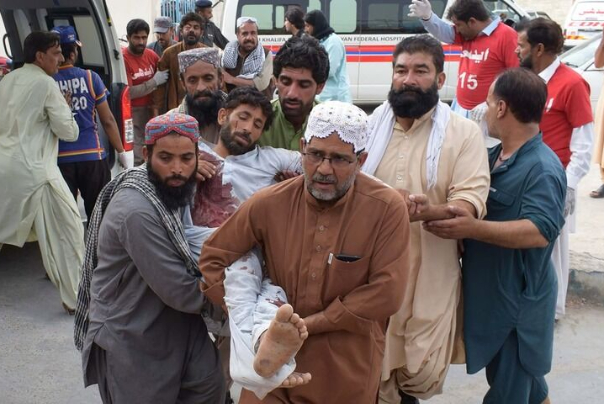 35 کشته در اثر انفجار بمب در بلوچستان پاکستان