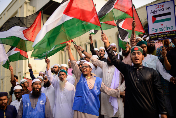 تصاویری از تجمع مردم کشورهای مختلف جهان در حمایت از مردم مظلوم غزه