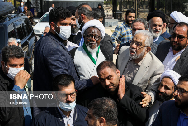تصاویری از ورود شیخ زکزاکی رهبر شیعیان نیجریه به ایران