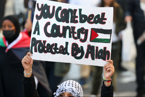 راهپیمایی عظیم در حمایت از مردم مظلوم غزه در شهر لندن