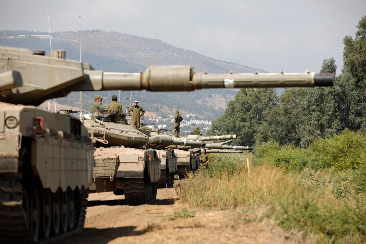 Hezbollah targets Israeli regime Merkava tank