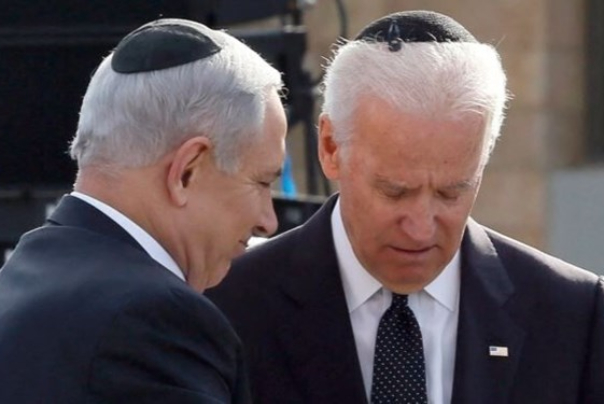 Biden uses Palestinian children's blood for political purposes!