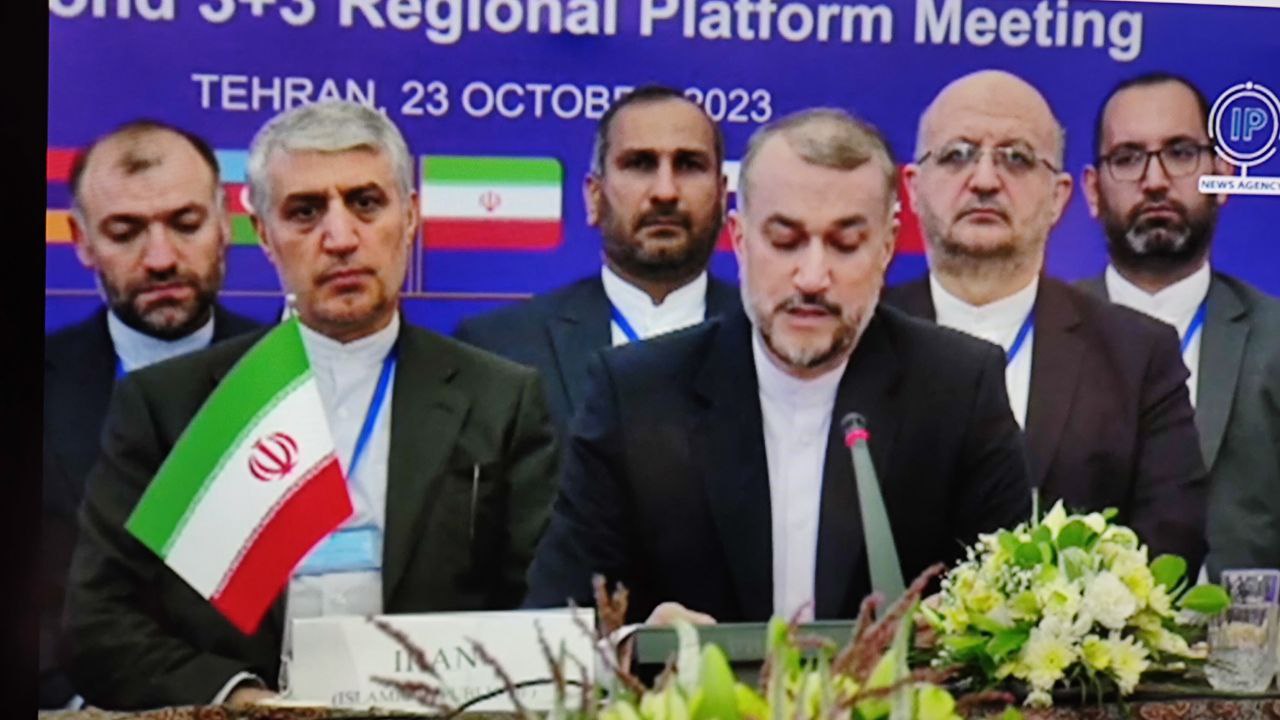 The 3+3 format meeting has started in Tehran