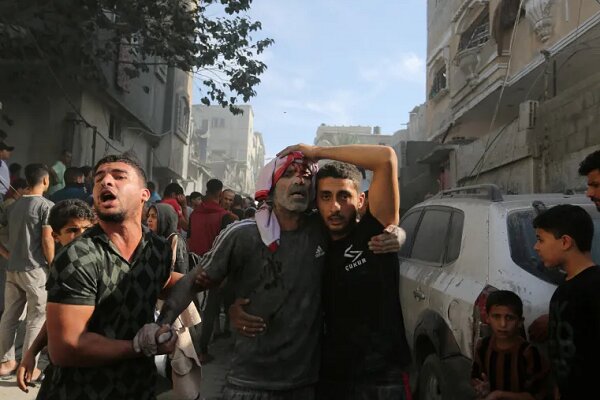 The Zionist regime renews attacks near Gaza City hospital