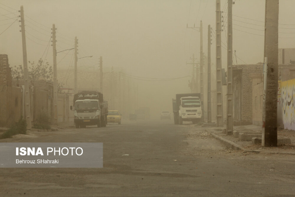 گزارش تصویری | طوفان گرد و خاک در زابل