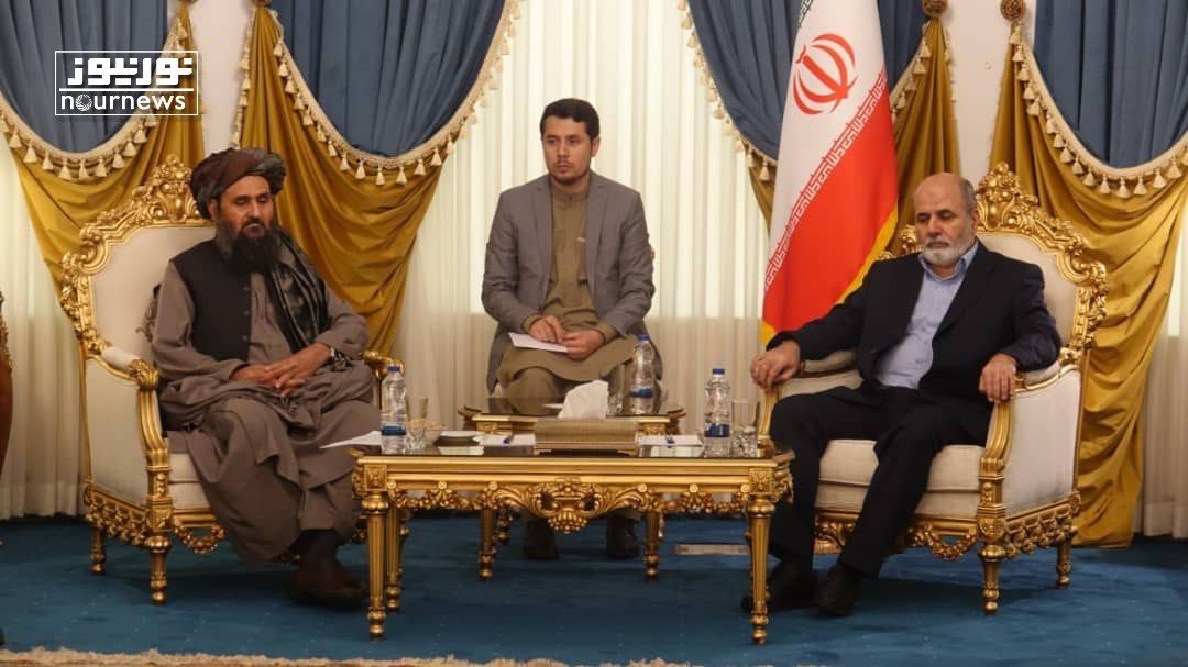 Mullah Abdul Ghani Baradar met with Dr. Ali Akbar Ahmadian