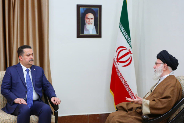 Iran's Supreme Leader receives Iraqi PM Al-Sudani in Tehran