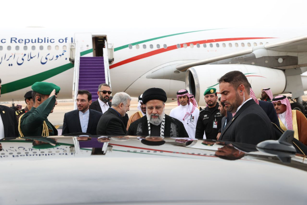 Iranian president has arrived in Riyadh
