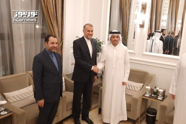 دیدار امیر عبداللهیان با نخست وزیر قطر