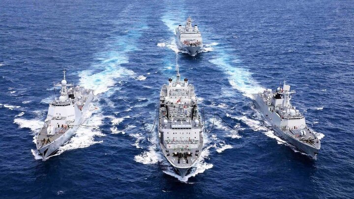 The presence of Iranian navy in the international waters conveys message of friendship
