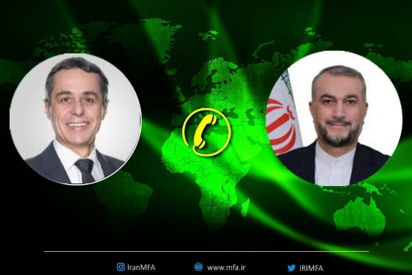 Телефонный разговор министров иностранных дел Исламской Республики Иран и Швейцарии