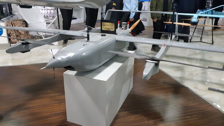 Iran navy unveils Chamrosh-4 vertical launch drone