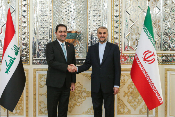 ايران والعراق يؤكدان على إحلال السلام والإستقرار في المنطقة