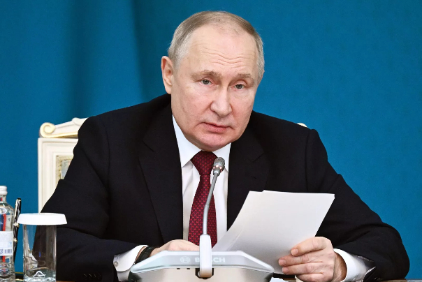 پوتین در انتخابات ریاست جمهوری 2024 روسیه شرکت می‌کند
