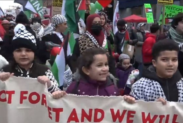 Дети Нью-Йорка солидарны с народом Газы