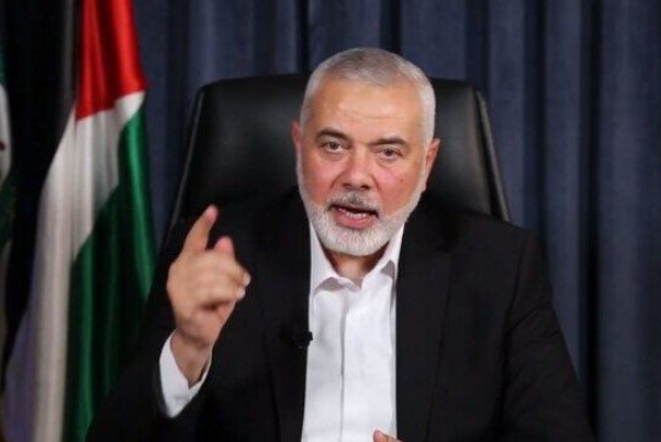 Haniyeh: Hamas leaders ready to sacrifice their lives for Palestine