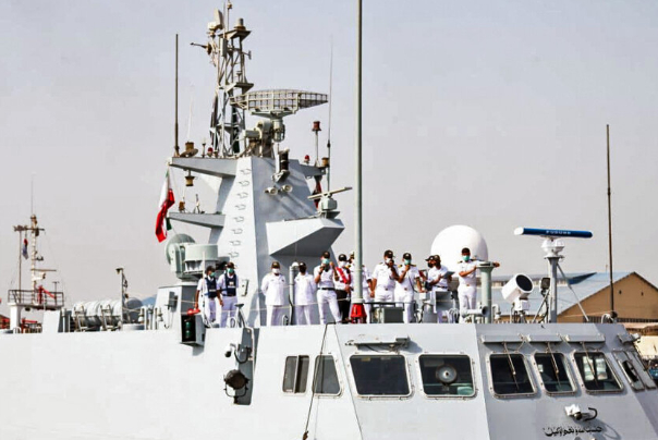 تمارين  مشتركة بين البحريتين الايرانية والباكستانية في الخليج الفارسي ومضيق هرمز