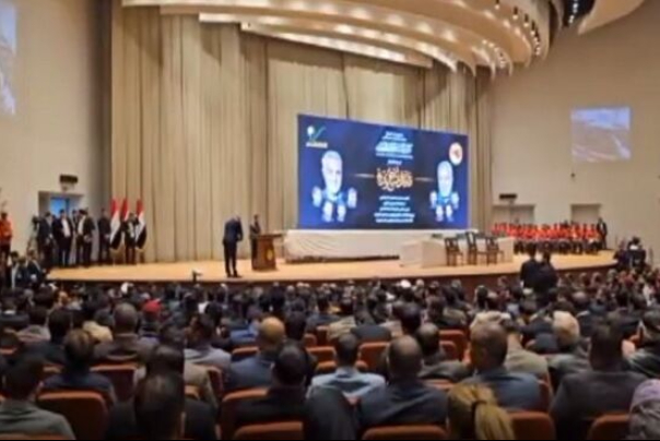البرلمان العراقي يحيي الذكرى الرابعة لاستشهاد قادة النصر