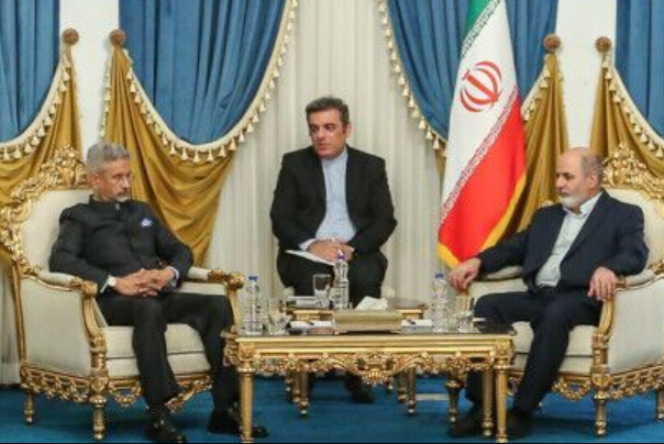 Indian FM meets Iran’s security chief