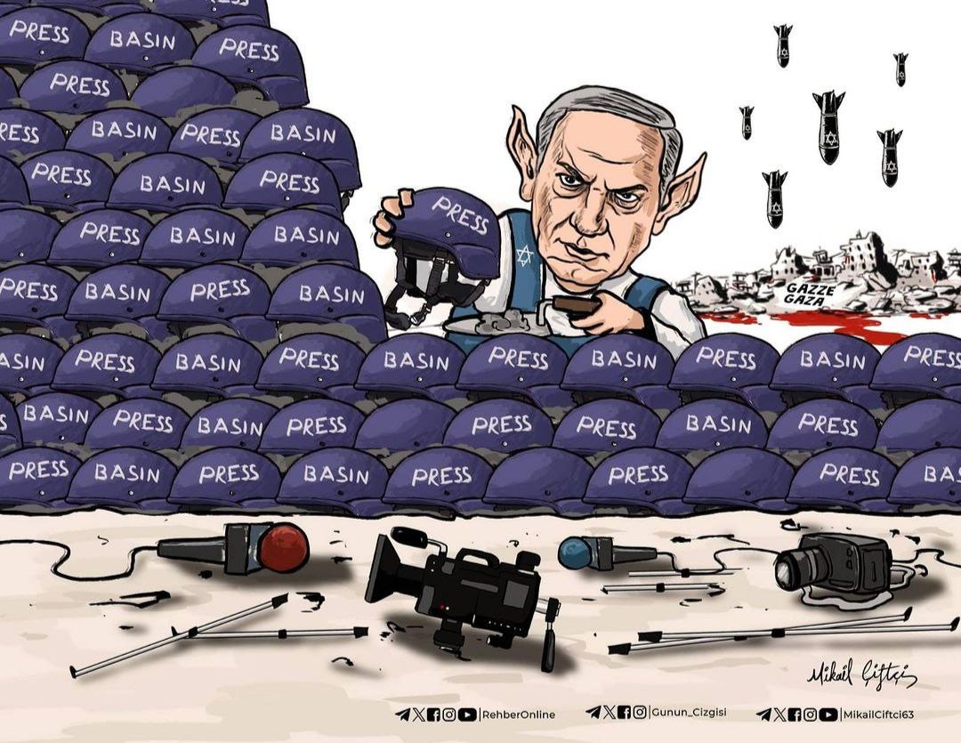 Netanyahu; The killer of journalists