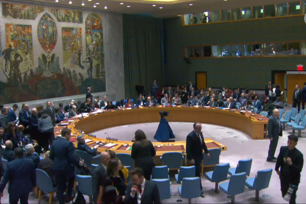 نشست شورای امنیت درباره خاورمیانه و فلسطین با حضور وزرای خارجه کشورها و گوترش