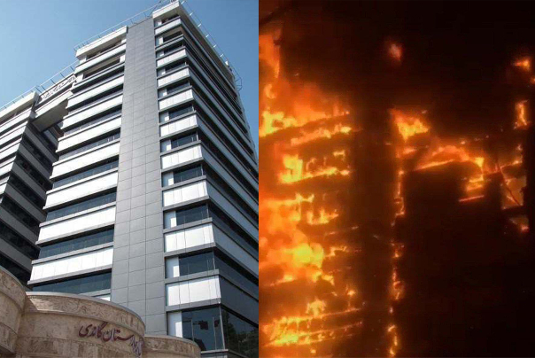 آتش در بیمارستان گاندی خاموش شد؛ جزئیات آتش‌سوزی + فیلم