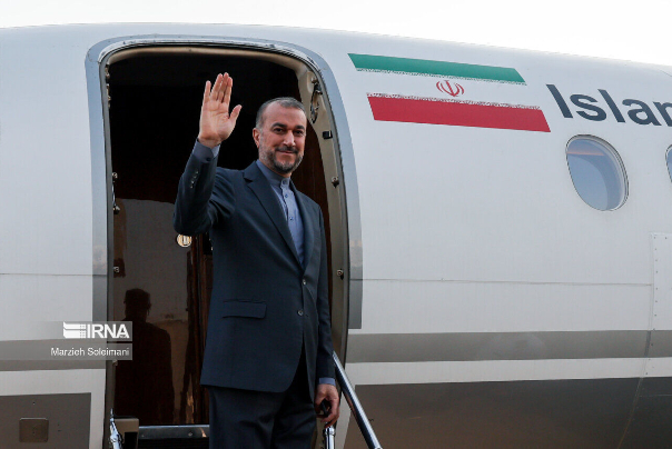 Iran's foreign minister leaves Tehran for Beirut
