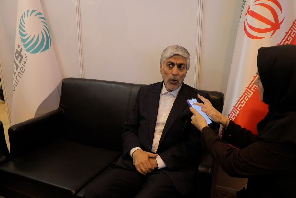بازدید وزیر ورزش و جوانان از غرفه "نورنیوز" در نمایشگاه رسانه های ایران