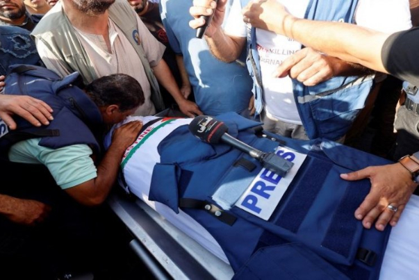آخر حصيلة لعدد الشهداء الصحفيين منذ بدء العدوان على غزة