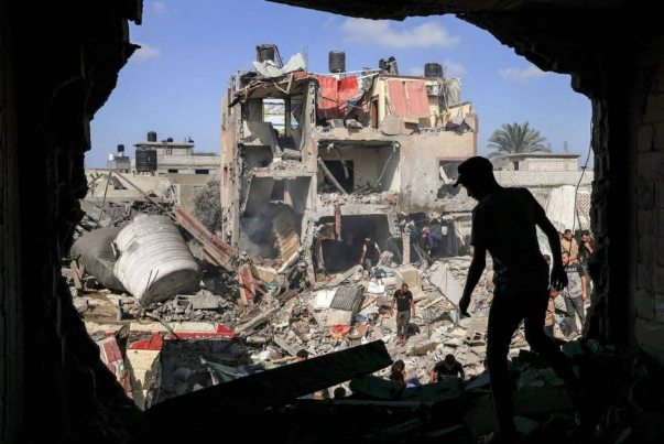 درخواست آمریکا از گانتز برای تعیین زمانی جهت پایان جنگ در غزه