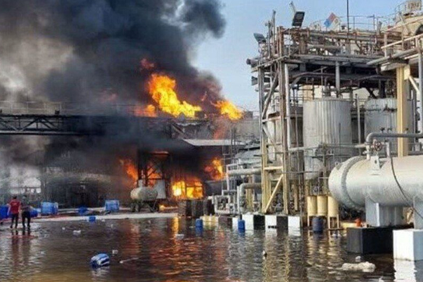 انفجار در یکی از کوره‌های پالایش نفت بندرعباس