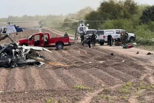 سقوط بالگرد نظامی آمریکا منجر به  کشته شدن 3 نیروی گارد مرزی شد