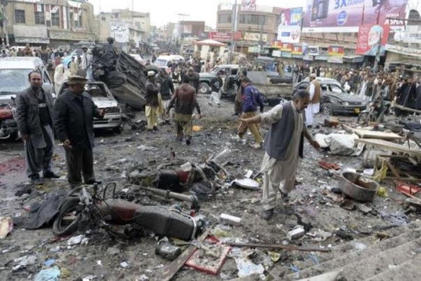 انفجار در شهر پیشاور پاکستان کشته و زخمی داد