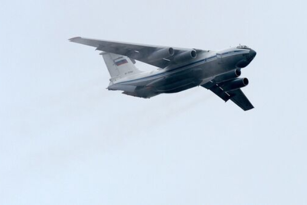سقوط هواپیمای نظامی روسیه با 15 سرنشین +فیلم
