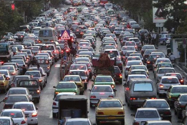 وضعیت ترافیکی بهشت زهرا در آخرین جمعه سال +فیلم