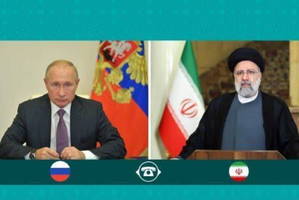 مکالمه تلفنی روسای جمهور ایران و روسیه
