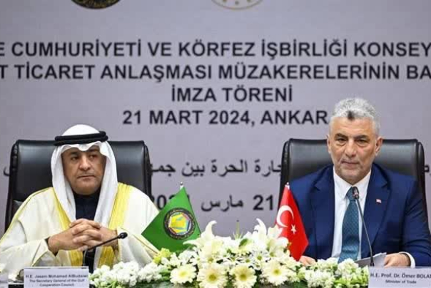مذاکرات ترکیه و شوراى همکارى خلیج فارس بر سر تجارت آزاد