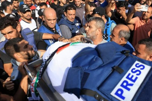 افزایش شمار خبرنگاران شهید در غزه به 136 نفر؛ شهادت شمار زیادی در راهروهای بیمارستان شفا