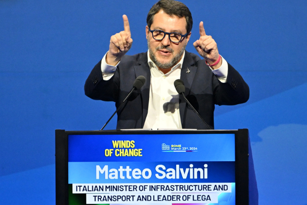 Italy's Salvini says ‘warmonger’ Macron ‘danger’ for Europe as Ukraine tension rises